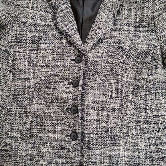 Talbots Petites Tweed Jacket Size 14 - Picture 10 of 11